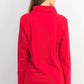 Karen Scott Women's Sport Cowl-Neck Top  Red Size 2 Extra Large