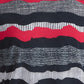 American Rag Men's Wavy Stripe Textured T-Shirt  Black Size X-Large