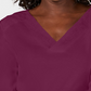 Karen Scott Women's Eyelet-Trim Top Dark Pink Size Small