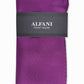 Alfani Men's Solid Twill Silk Pocket Square Dark Purple Size Regular