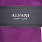 Alfani Men's Solid Twill Silk Pocket Square Dark Purple Size Regular
