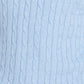 Club Room Men's Pima Cable Quarter-Zip Sweater, Blue Size XX-Large