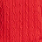 Club Room Men's Pima Cable Quarter-Zip Sweater Red Size XX Large