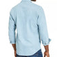 American Rag Men's Antonio Western Shirt Blue Size XX Large