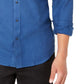 American Rag Men's Grindle Textured Shirt  Blue