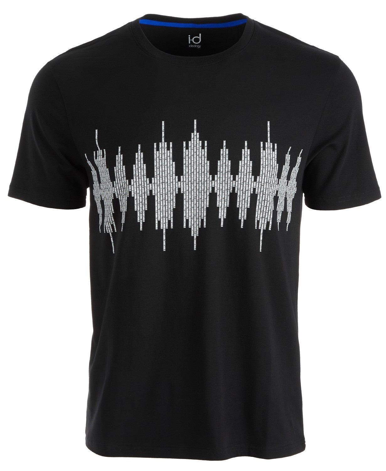 Ideology Men's Graphic T-Shirt Black Size Small