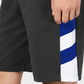 Ideology  Men's Striped-Side Shorts Black Size Medium