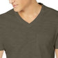 INC International Concepts Men's V-Neck Pocket T-Shirt Brown Size 2 Extra Large