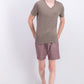 INC International Concepts Men's V-Neck Pocket T-Shirt Gray Size Medium