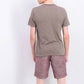 INC International Concepts Men's V-Neck Pocket T-Shirt Gray Size Medium
