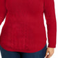 Charter Club Women's Plus Size Cable-Knit Sweater Red Size 0X