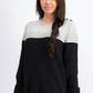 Charter Club Women's Petite Lurex Knit Sweater  Gray Size Large