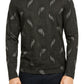 Alfani Men's Paisley Graphic Shirt Black Size Medium