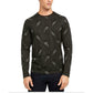Alfani Men's Paisley Graphic Shirt Black Size Small