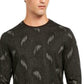 Alfani Men's Paisley Graphic Shirt Black Size Small