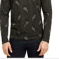 Alfani Men's Paisley Graphic Shirt Black Size Small