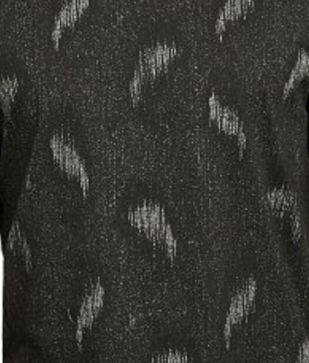 Alfani Men's Paisley Graphic Shirt Black Size Extra Large