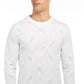 Alfani Men's Paisley Graphic Shirt White Size X-Large