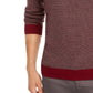 Tasso Elba Men's Supima Cotton Crewneck Sweater Red Size Small