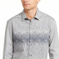 Alfani Men's Foggy Mountain Print Shirt Gray Size XX Large