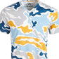 American Rag Men's Spaced Out Camo T-Shirt  Gray Size Medium