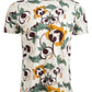 American Rag Men's Abstract Floral T-Shirt Oat Size Medium
