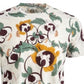American Rag Men's Abstract Floral T-Shirt Oat Size Medium