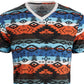 American Rag Men's Southwestern Striped T-Shirt Orange Size Extra Large