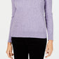 Karen Scott Women's Cable-Knit Sweater Purple Size Medium