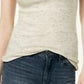 Maison Jules Women's Scoop-Neck Tank Beigekhaki Size Large