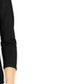 Maison Jules Women's Scoop-Neck T-Shirt  Black Size Medium