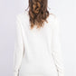 Karen Scott Women's Cable Knit Beaded Sweater White Size Medium