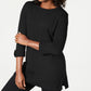 Karen Scott Women's Cotton Sweater Black Size Small