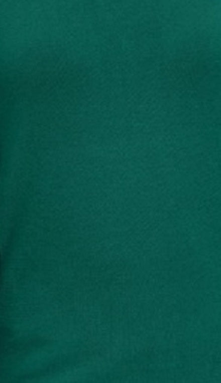 JM Collection Women's Button-Cuff Crewneck Sweater Green Size Extra Large