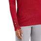 JM Collection Women's Button-Cuff Crewneck Sweater Wine Size Extra Large