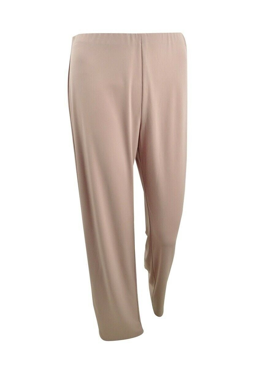 Alfani Women's Straight-Leg Trousers Dark Pink Size Medium