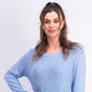 Karen Scott Women's Diamond Cable-Knit Sweater Blue Size 2 Extra Large