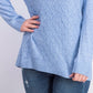 Karen Scott Women's Diamond Cable-Knit Sweater Blue Size 2 Extra Large