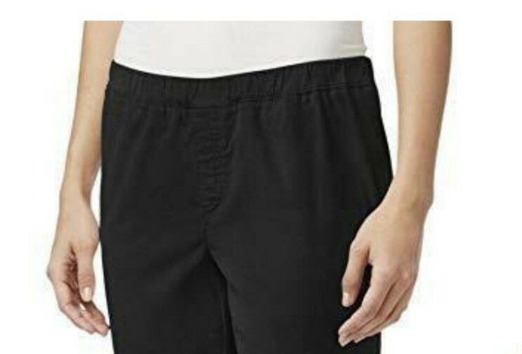 Karen Scott Women's Corduroy Pull-On Pants Black Size Small