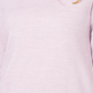 Karen Scott Women's Zip Back Mock Neck Sweater Pink Size Large