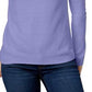 Karen Scott Women's Mock-Neck Sweater Purple Size Petite Extra Large