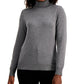 Karen Scott Women's Turtleneck Sweater Charcoal Size Large