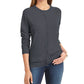 Karen Scott Women's Bead-Button Cardigan  Black Size Extra Large