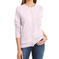 Karen Scott Women's Bead-Button Cardigan Pink Size Small