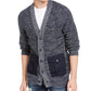American Rag Men's Textured Cardigan Blue Size Medium