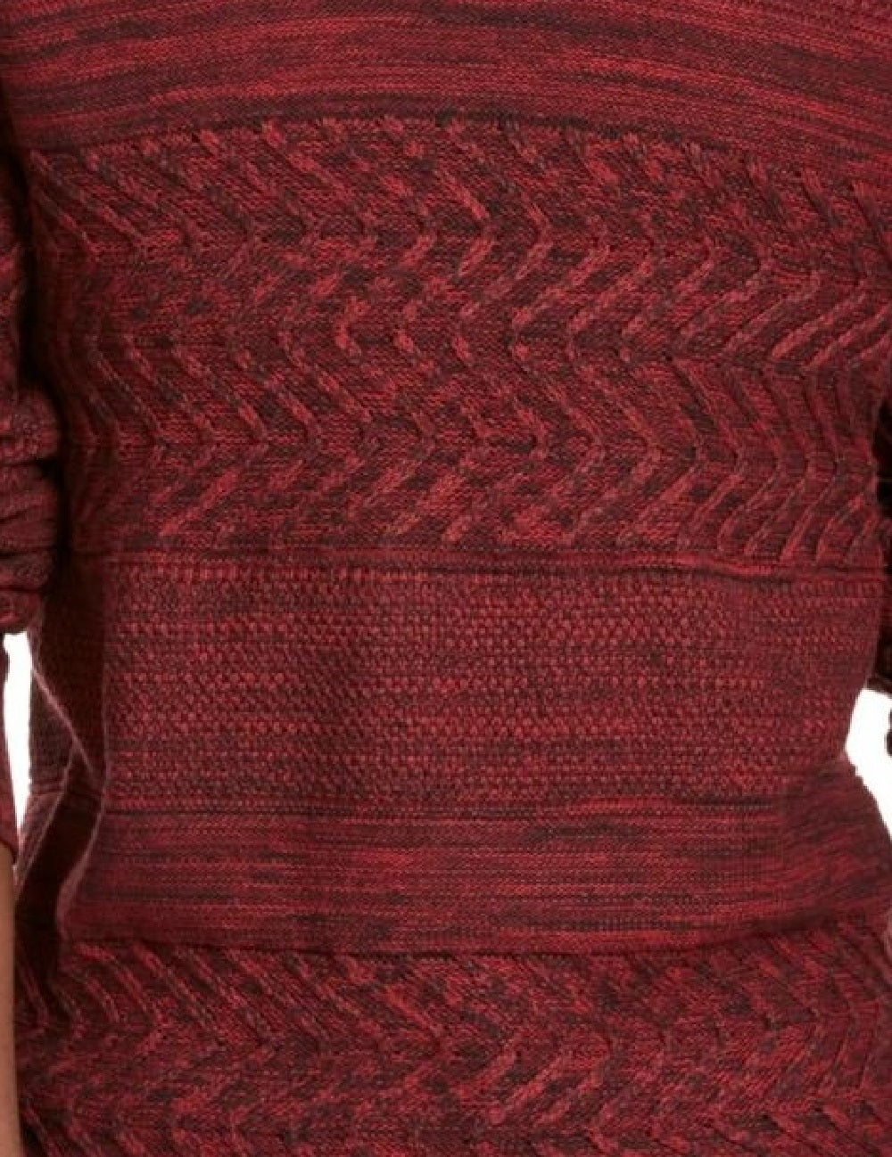 American Rag Men's Multi-Textured Shawl-Collar Sweater Wine Size Small