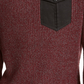 American Rag Men's Crewneck Pocket Sweater Red Size Small