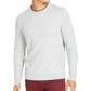 Tasso Elba Men's Crossover Sweater Gray Size Small