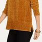 Style & Co Women's Petite Chenille Sweater Yellow Size Petite