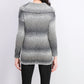 Style & Co Women's Petite Cowlneck Sweater Gray Size Medium